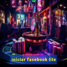 iniciar facebook lite